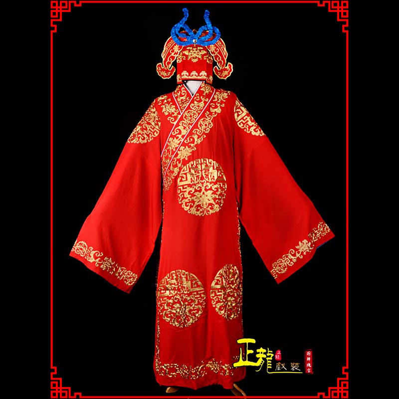 兴平武生服装软绉全金武生衣